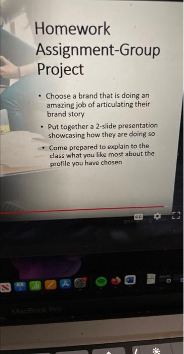  Homework Assignment-Group Project - Choose a brand that is doing an