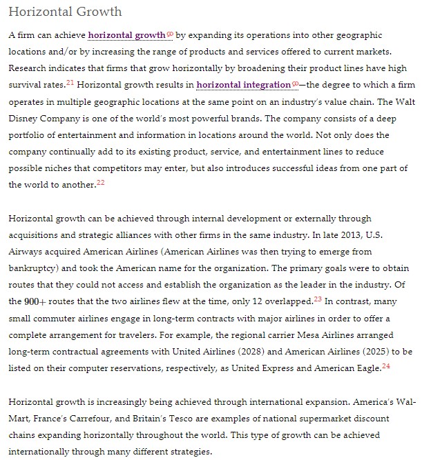 in around 100 words each. Corporate strategy @ is primarily about the