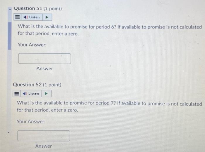 2 ? If no production is scheduled, enter a zero. Your Answer: