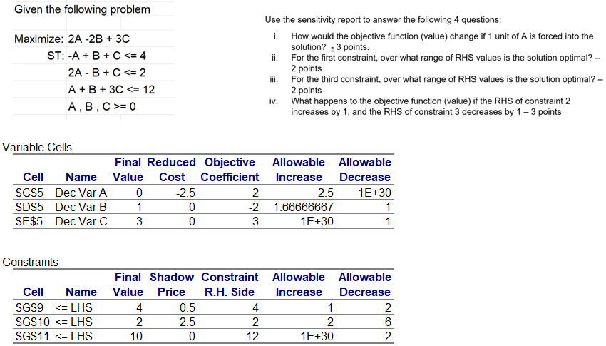 Please solve this using please Excel Solver feature and explain your work