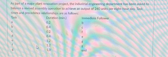  f. What is the first task in work station 3 ?