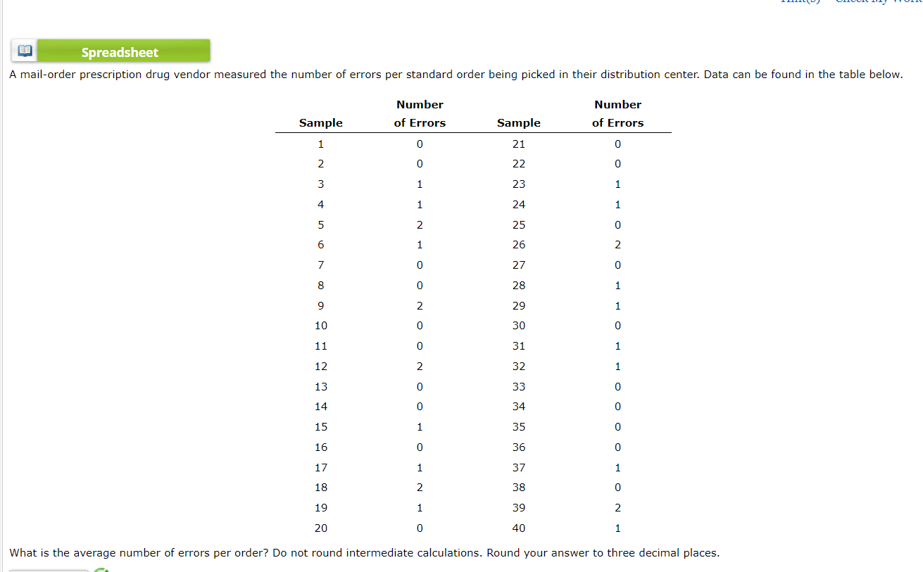  Find UCLc: Answer is not 0 so don't recommend it. Spreadsheet