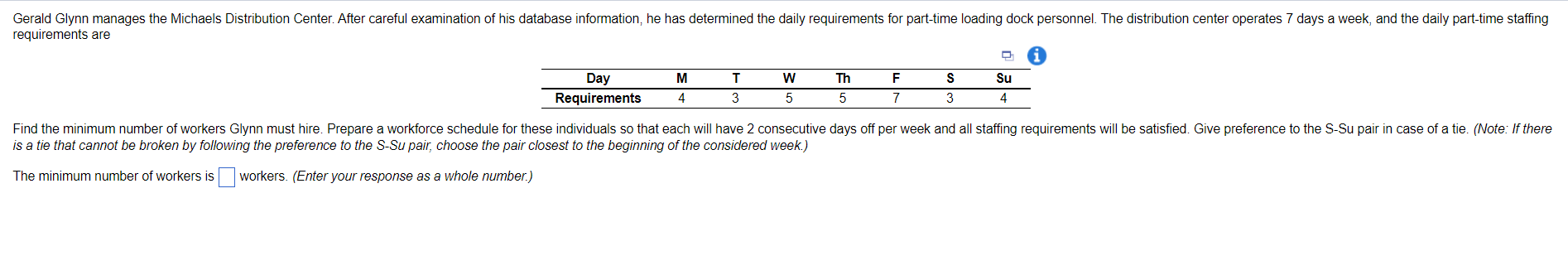 a tie that cannot be broken by following the preference to