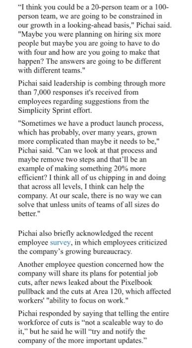 tries to navigate an unfamiliar environment of slowing growth, cost-cutting and employee