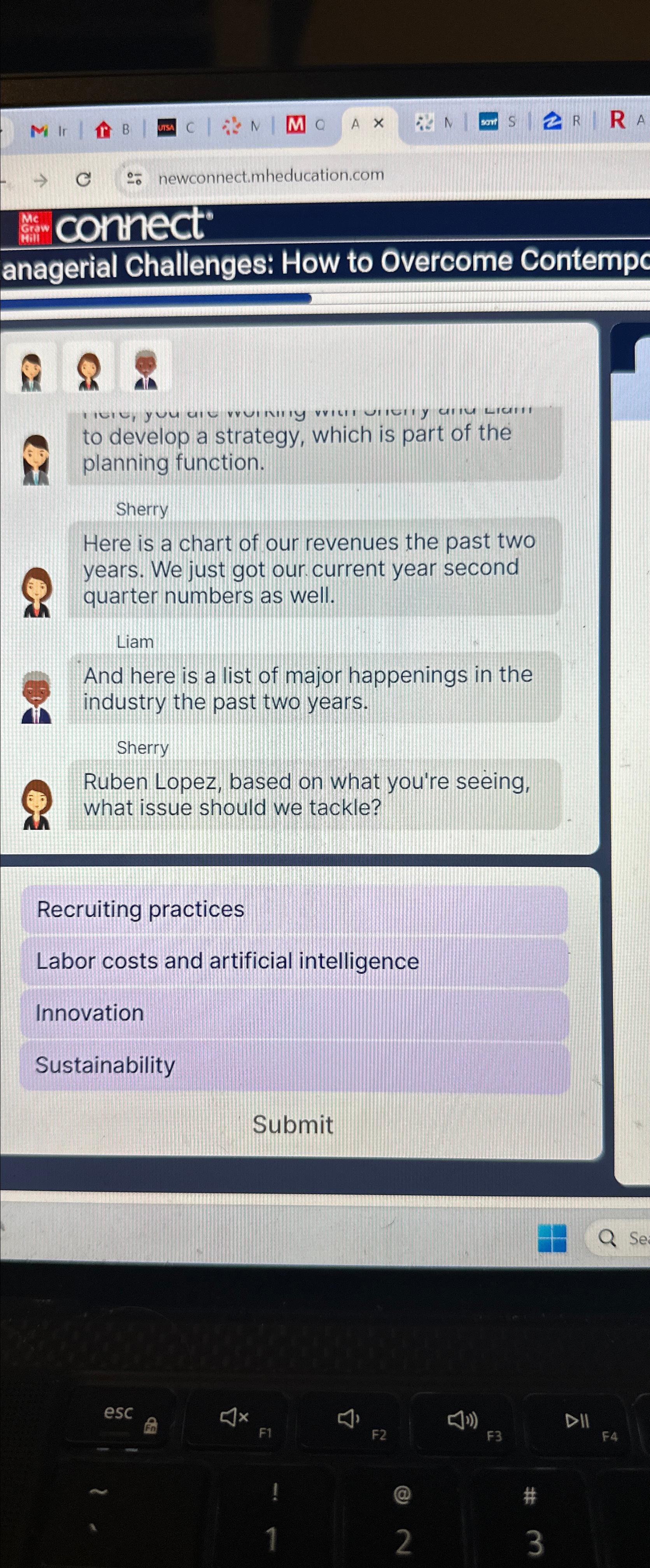  anagerial Challenges: How to Overcome Contempc in to develop a strategy,