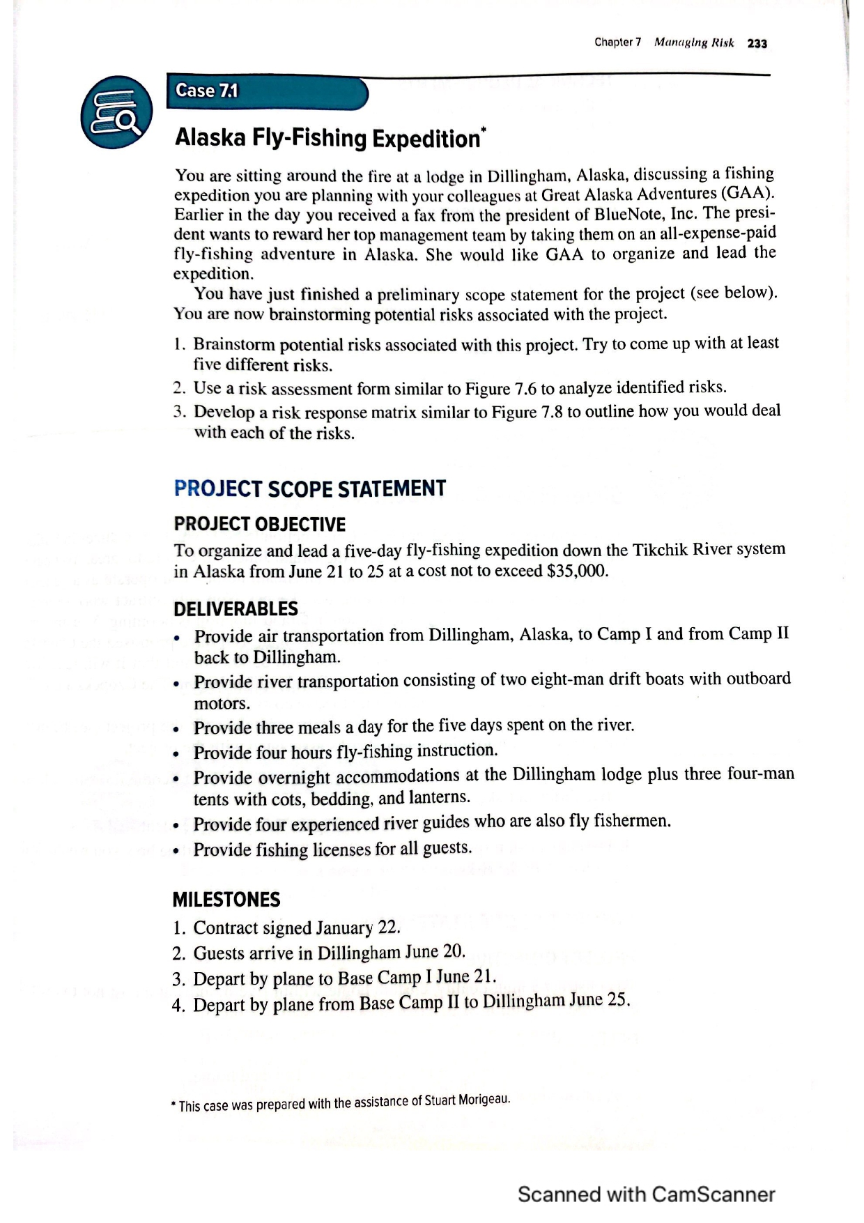 Case: Please write the answer your own word don't copy the answer