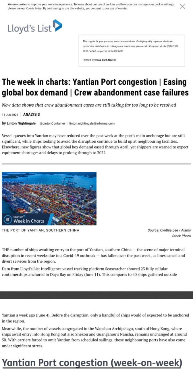 be applied. Provide a general explanation. a)Identify the port logistics model(s)/framework(s) that