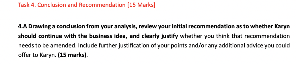 study above thanks Karyn Mooney wants to open her own restaurant called