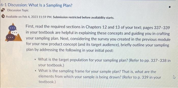 Sampling Plan for lauching Apple smart refrigerator eb 4. 2023 11:59 PM.