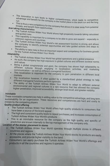 threats from the internal and external environment. These competencies allow a business