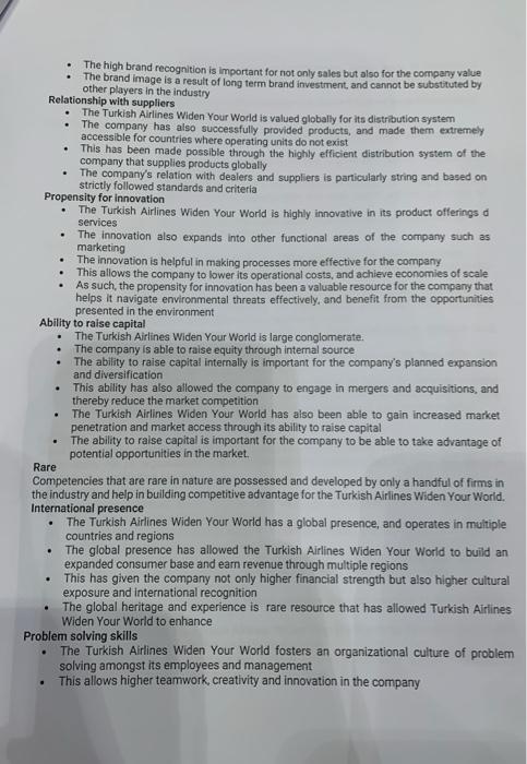 Widen Your World in exploiting the opportunities available and in neutralizing the