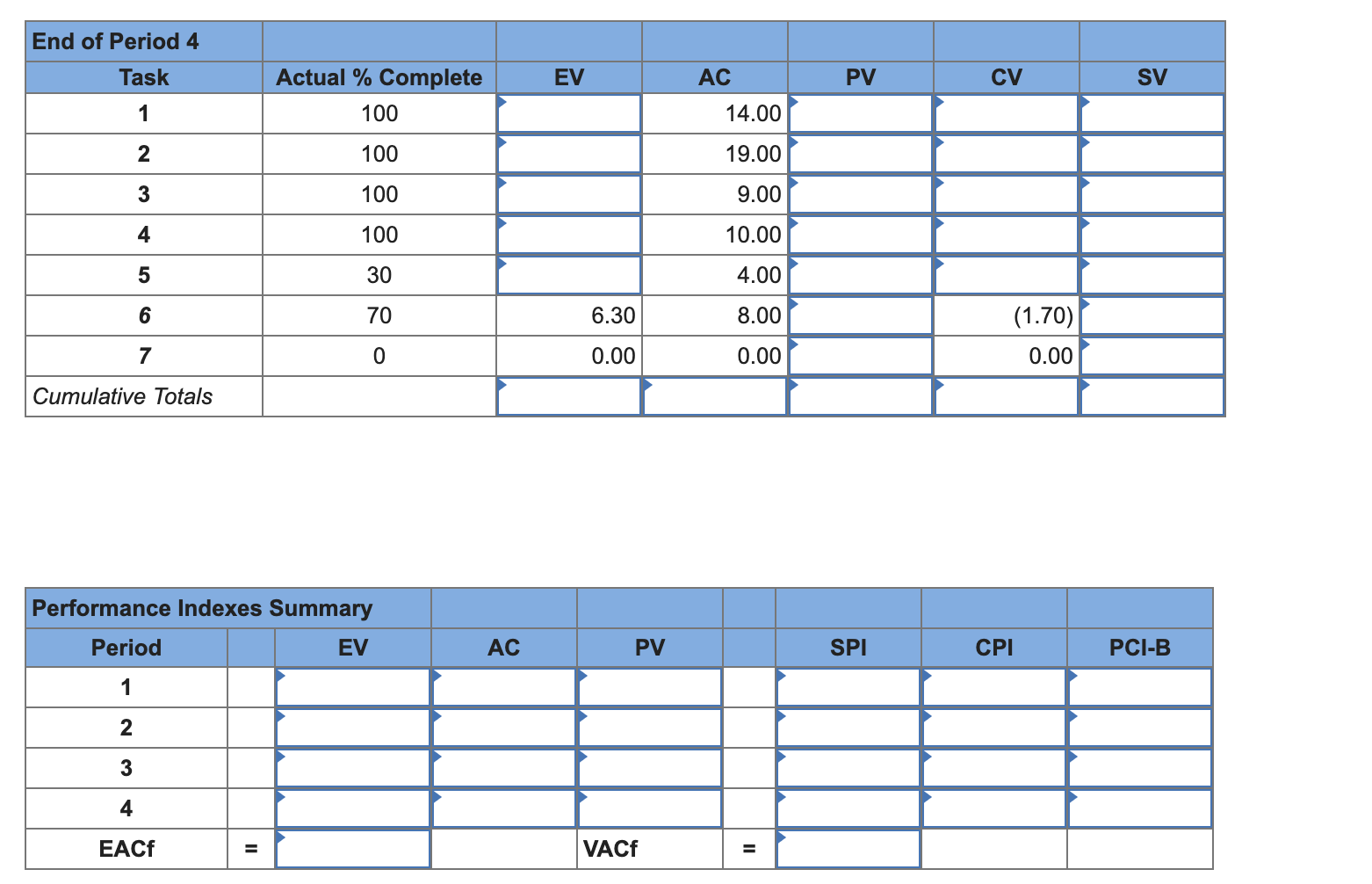 decimals rather than percentage format (e.g., enter 0.93 instead of 93% ).)