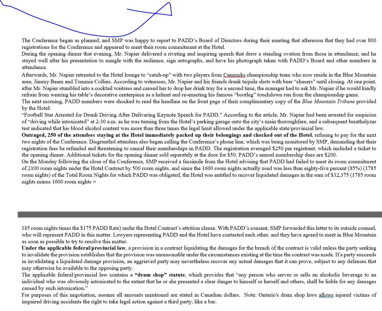 Study Case Study: The Art of Negotiation: The Full and Then Not