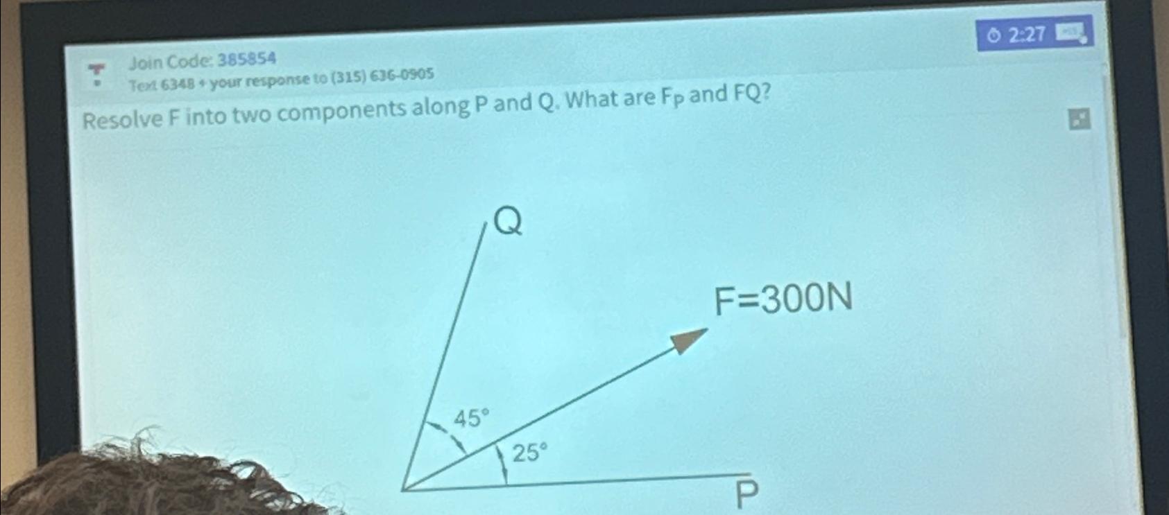  02.27 a Join Code: 385854 Ten 6348+ your response to (315)636-0905