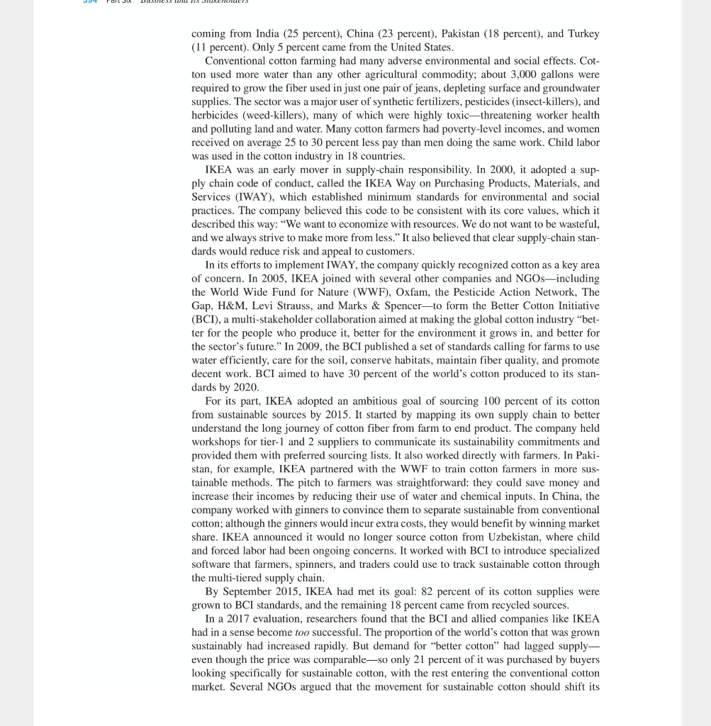 What were the advantages and disadvantages to IKEA of working collaboratively with