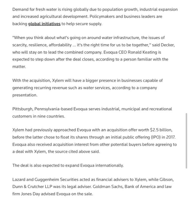 for Xylem? Why? Which would you recommend for Disney? Explain. please answer