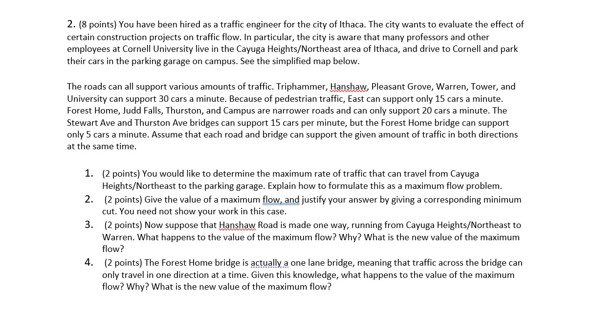 A feasible flow has been computed by the FordFulkerson algorithm. As usual,
