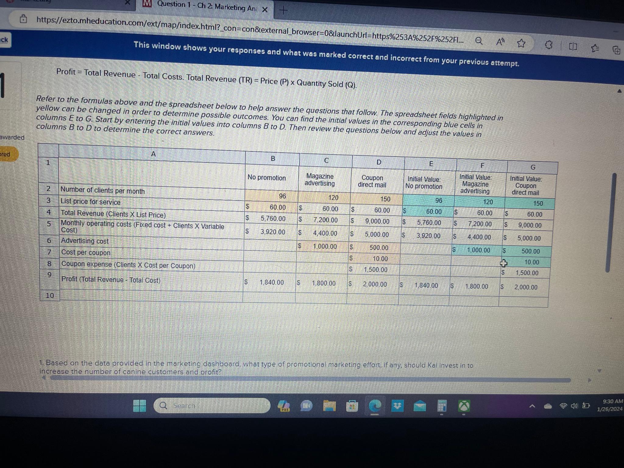  Marketing Question 1- Ch 2: Marketing An https://ezto.mheducation.com/ext/map/index.html?_con=con&external_browser=08launchUrl=https %253A%252F%252Fl.. Back This