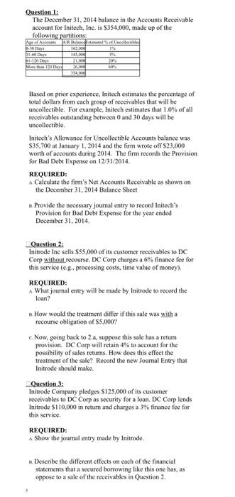 Inc sells $55,000 of its customer receivables to DC Corp without recourse.
