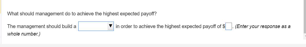 expected to earn an after-tax net present value of just $15,000 if