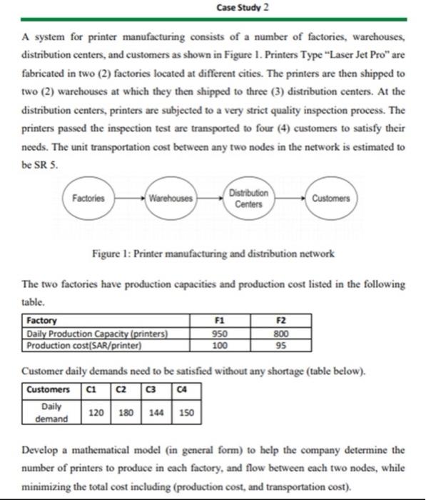  desing an LP modelthat saticify the question ( no math calc.