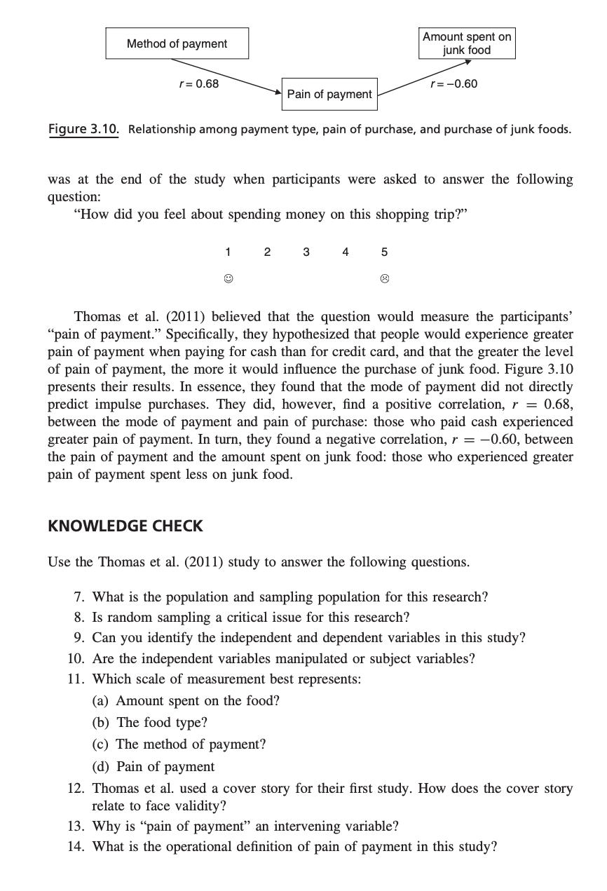 for this research? 8. Is random sampling a critical issue for this