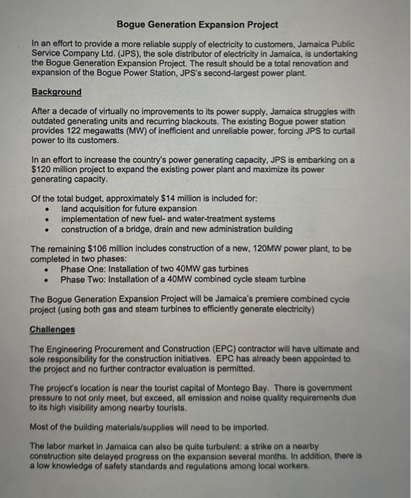  Its project management class HomeWork!!! please use the attached case to