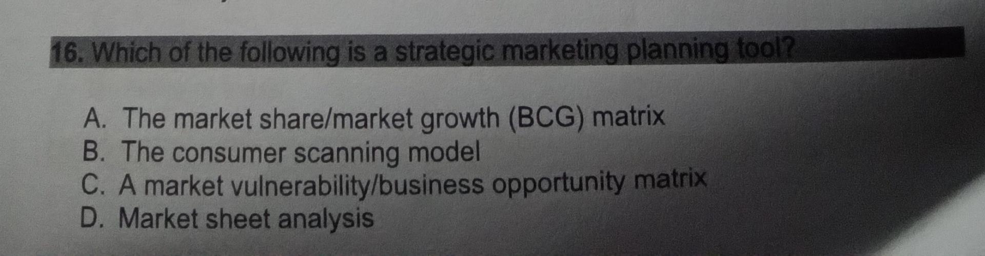 companies make marketing decisions by considering consumers wants and the long-run interests