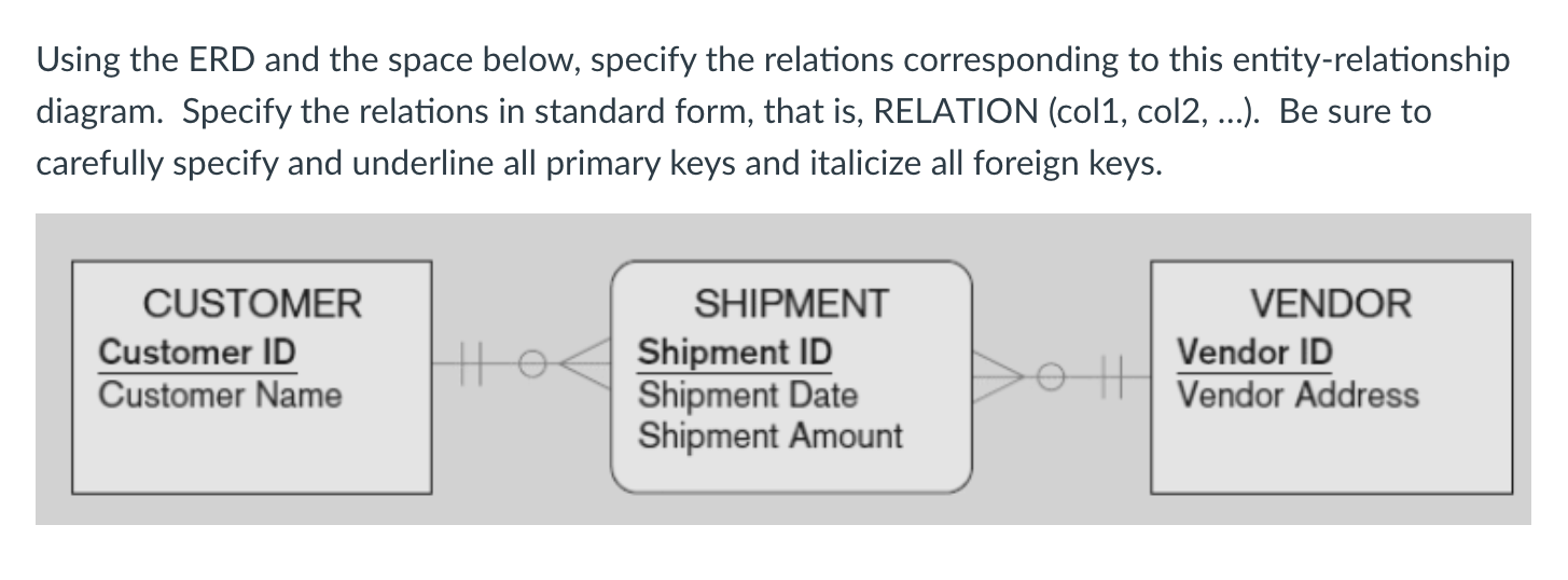 Note: This is a single questions so please answer all parts of