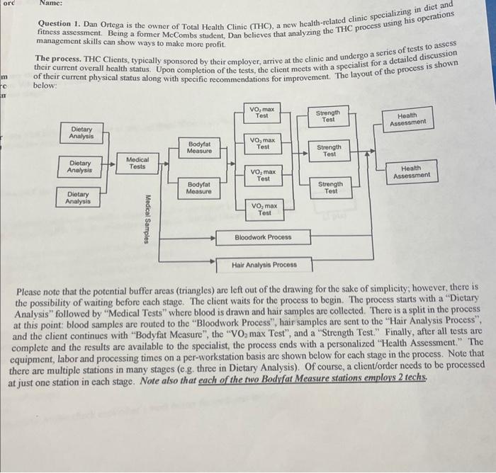  need help on a-e b. What is the process capacity (in