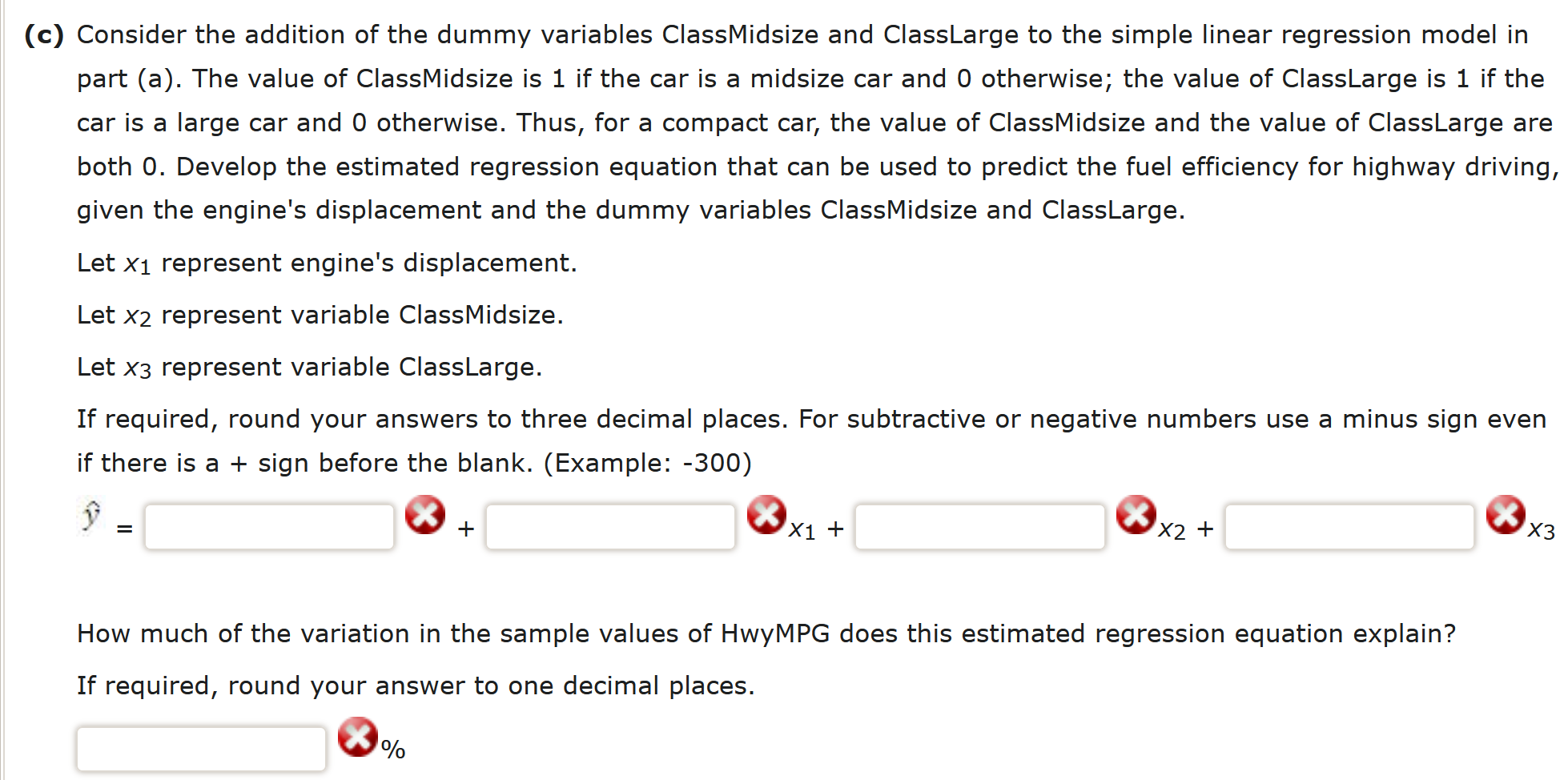Large & 3.6 & R & 25 \\ \hline 307 & Large