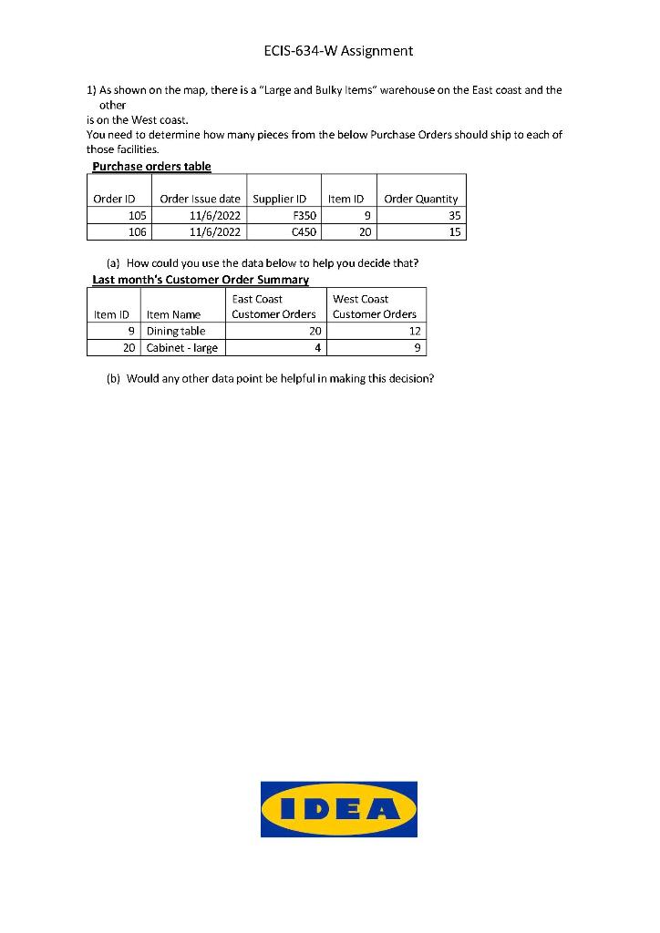  1) As shown on the map, there is a "Large and