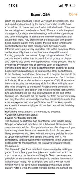 Please ensure that your answers include relevant theories and models from the