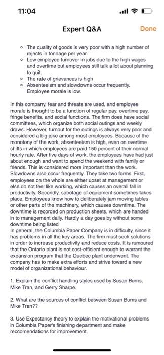 Columbia Paper Company Columbia Paper is engaged in the manutacture, sale, and