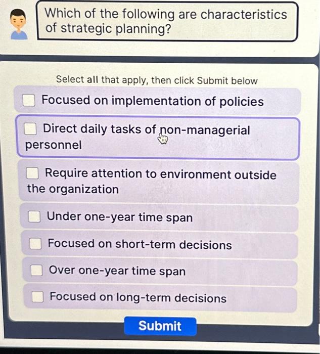just the answer which ones, there is more than 1 answer (select