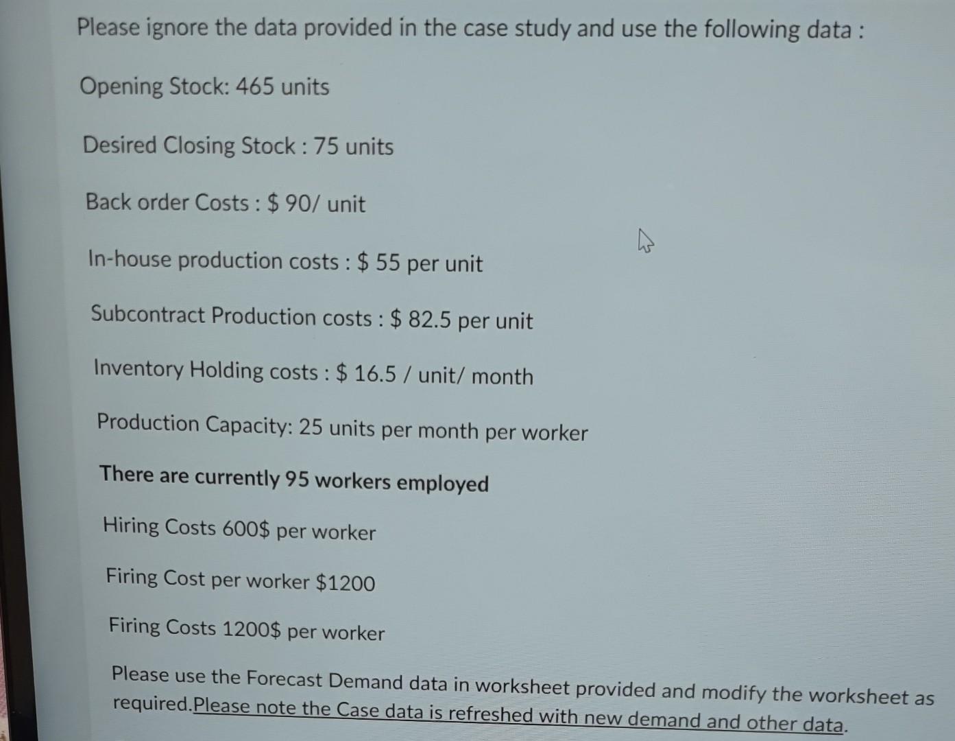  I want to complete this case study with the help of