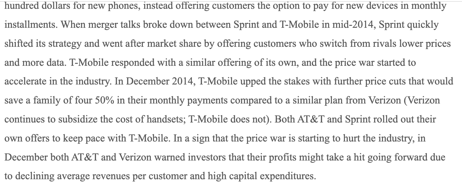 the case Section 2. Provide analysis & conclusions. Explain which parts of