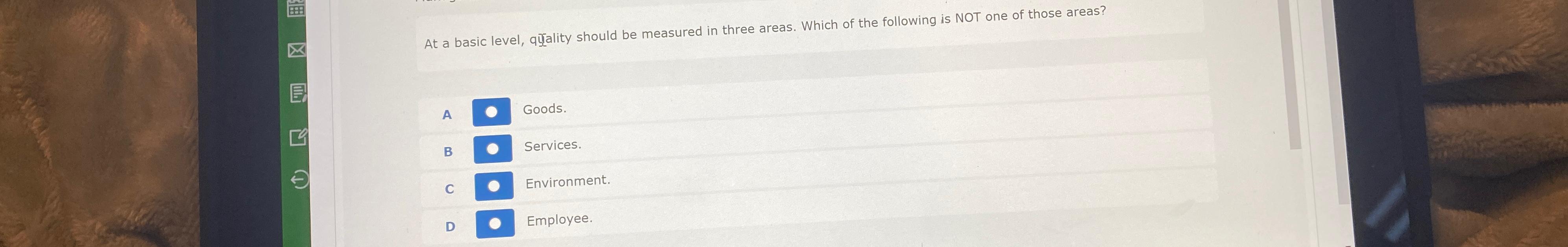  At a basic level, quirality should be measured in three areas.