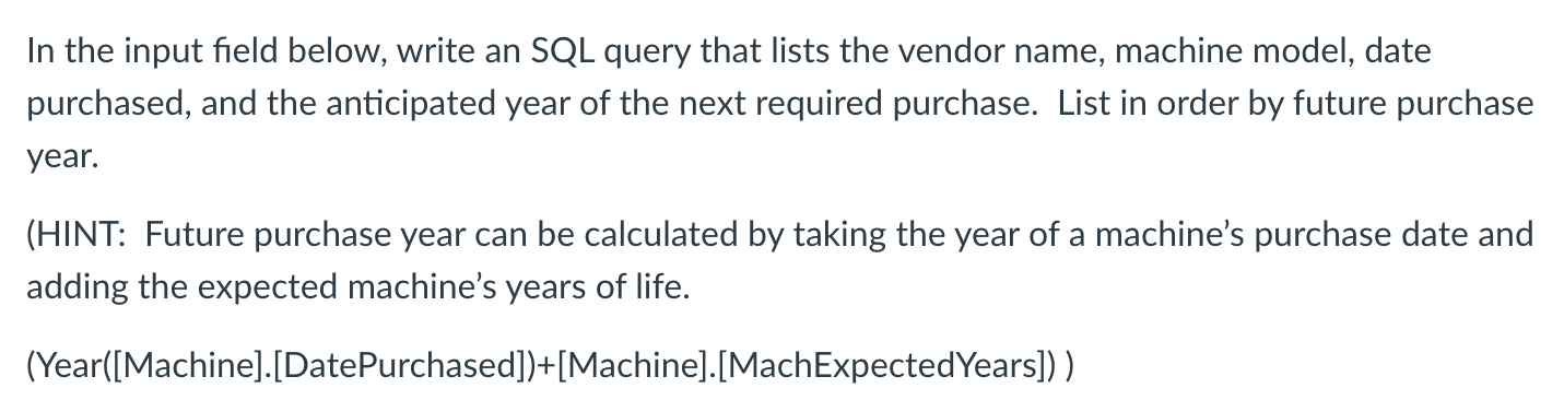 Note: This is a single question so please answer all parts of