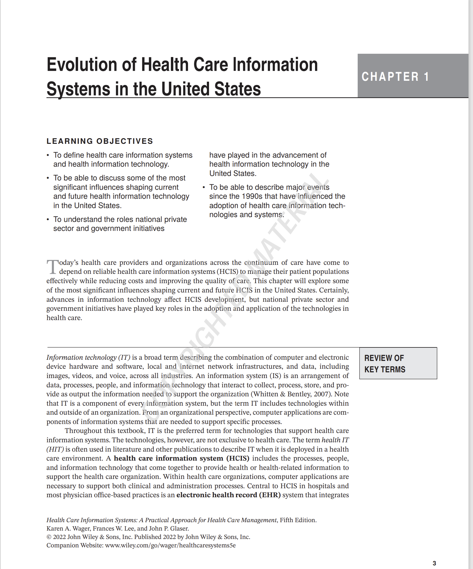 In this assignment you are expected to provide a brief overview of