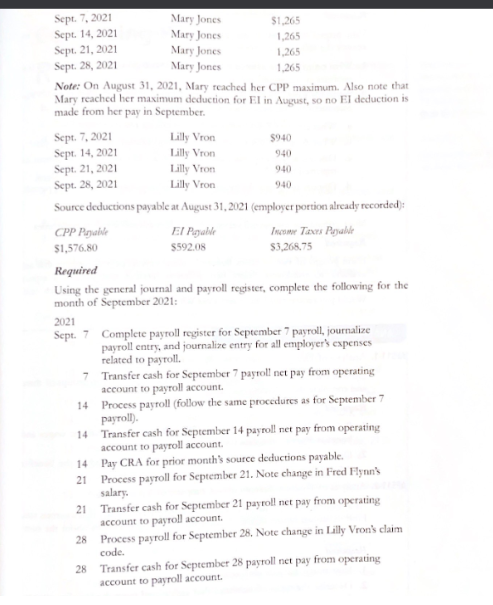  Note: On August 31, 2021, Mary reached her CPP maximum. Also