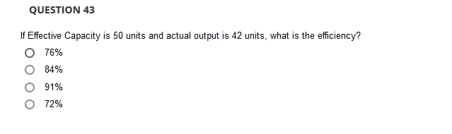 satisfaction, does all of the following EXCEPT: Balance human and physical resources