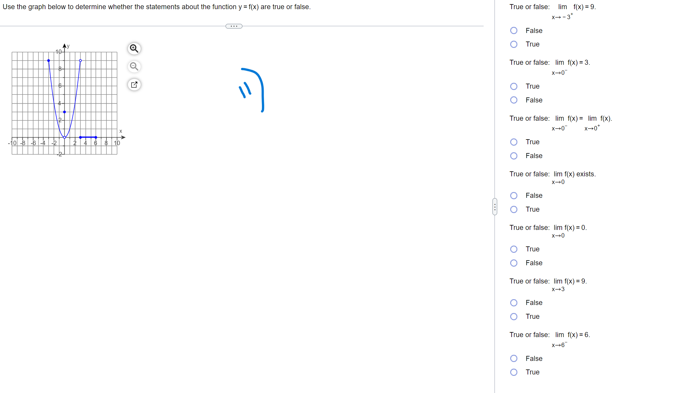 or more of f, g, h, and j. (a) y = 1x