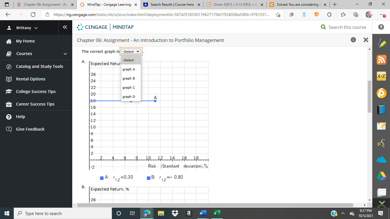 + X C https:/g.cengage.com/staticb/ui/evo/index.html?deploymentld=5874251833011962717942192403&leISBN=9781337.. u Brittany v CENGAGE MINDTAP Q Search this