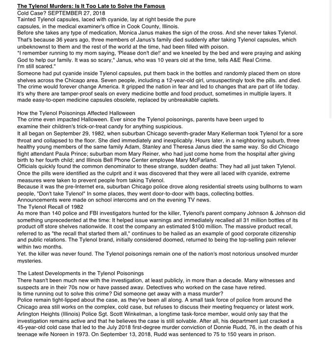 if you do!!! Case study assignment Three page paper, double spaced one-inch