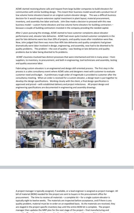 flowchart the custom elevator fabrication process and the love volume elevator fabrication