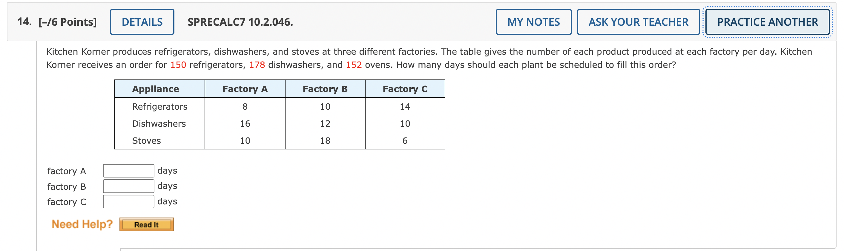 containers of sulfuric acid solution, with different concentrations of acid in each