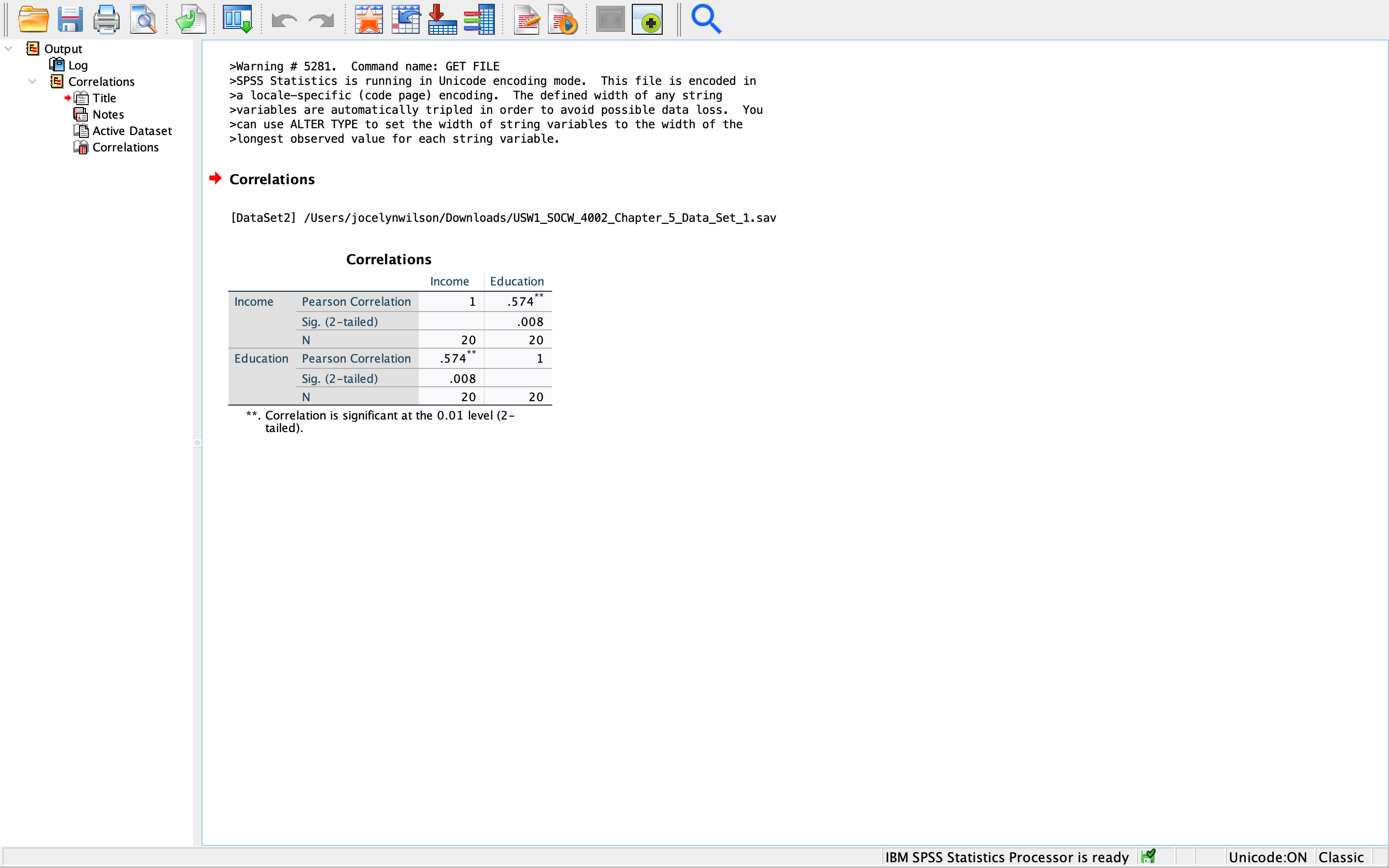  ......... ......... + Q Output LA Log >Warning # 5281. Command