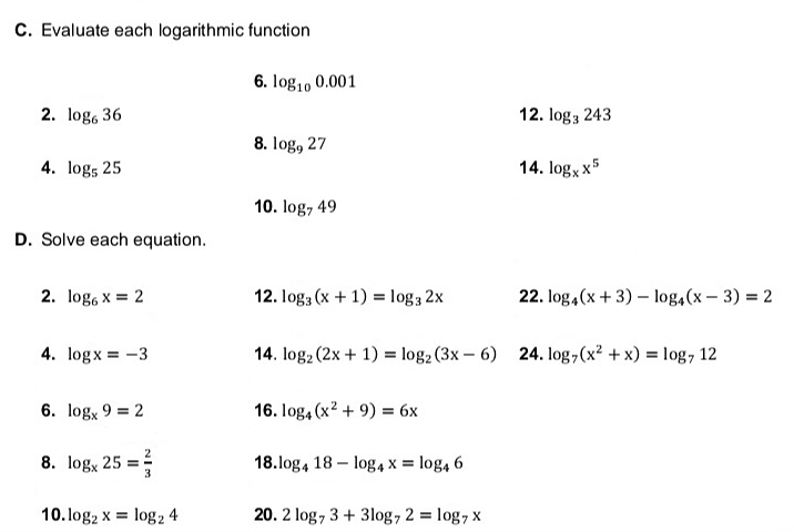 of simpler logarithmic expression. 6. log3 x2 Vy 2. log3 8. 10g2"