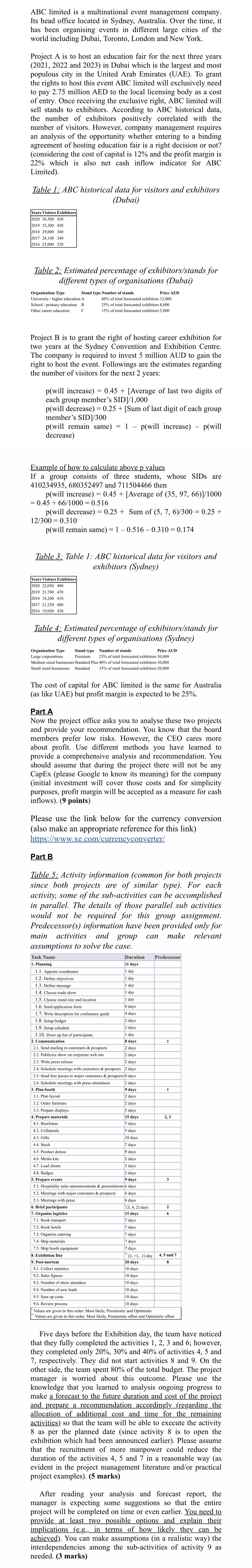 Read the case study in the picture below, please provide two or